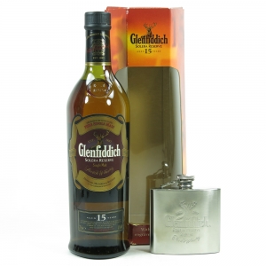 Glenfiddich 15 Solera Reserve And Flask