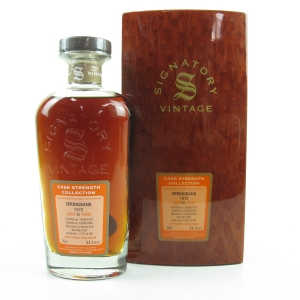 Springbank 1970 Signatory Vintage 36 Year Old