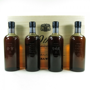 Nikka 70th Anniversary Gift Pack 4 X 70cl