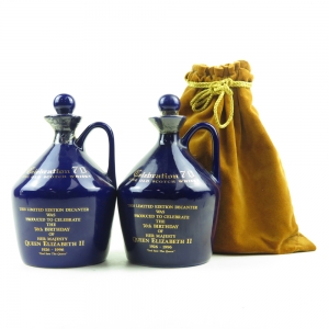 Queen Elizabeth Celebration 1926 1996 2 x 70cl