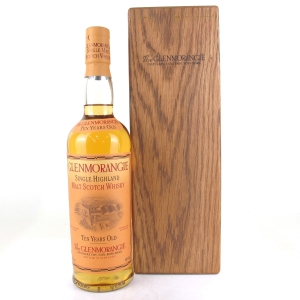 Glenmorangie 10 Signed By The 16 Men Of Tain 2004 Wooden Box