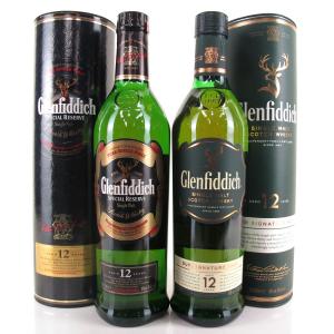 Glenfiddich 12 Special Reserve Signature Malt 2 X 70cl