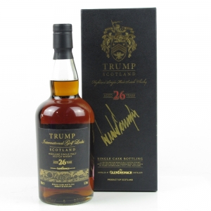 Glendronach 26 Year Old Trump International Scotland / Signed by Donald Trump