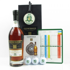 Glenmorangie Single Cask 16 400 Years Of Golf In Dornoch Including Scorecard Booklet Tag And 3 X Golf Balls