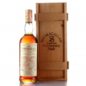 Macallan 1964 Anniversary Malt 25 Year Old / Giovinetti Import