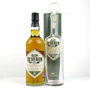 Glen Deveron 10 Year Old   Including Baccarat Decanter   Stopper