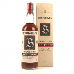 Springbank 12 Year Old 100 Proof Green Thistle