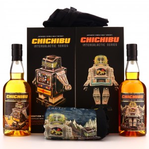Chichibu Intergalactic Editions 1 & 2 / 2 x 70cl with T-Shirt & Tote Bag