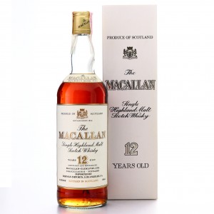 Macallan 12 Year Old 1980s   Berman Import