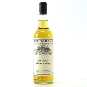 Springbank 1997 Private Cask Bottling 128 One Of 24