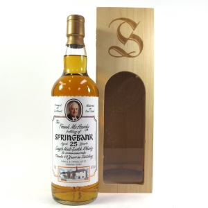 Springbank 25 Year Old Frank McHardy 40 Years in Distilling