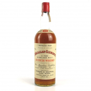 Macallan 1939 Gordon and MacPhail 30 Year Old / Donini Import