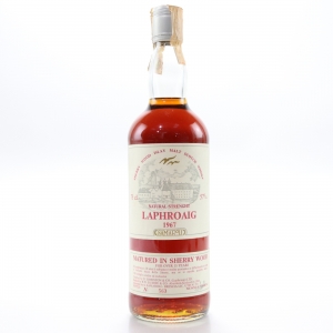 Laphroaig 1967 Samaroli 15 Year Old Sherry Wood / Silver Cap