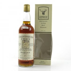 Balmenach 1972  Gordon and MacPhail  Connoisseurs Choice