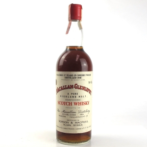 Macallan 1940 Gordon and MacPhail 37 Year Old / Pinerolo Import