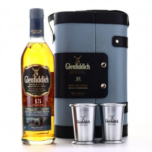 Glenfiddich 15 Distillery Edition With Metal Tumblers