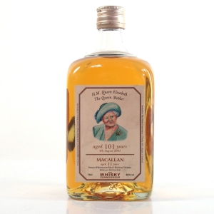 Macallan 11 Year Old The Whisky Connoisseur   The Queen Mother 101 Years Old