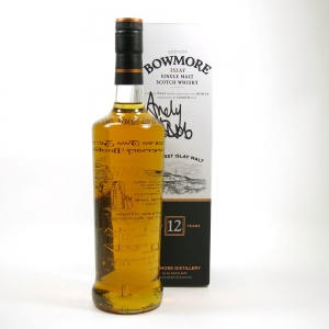 Bowmore 12 Andy Mcnab Signed