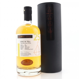 Give N Tell 1992 Spirit Still 25 Glenlivet