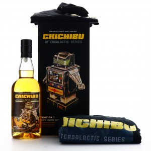 Chichibu 2012 Single Ex-Peated Bourbon Cask #2112 / Intergalactic Edition 1 - with Tote Bag &amp; T-Shirt