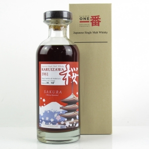 Karuizawa 1981 Single Cask #158 / Sakura Cask - Only 45 Bottles