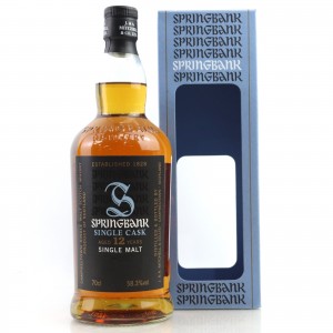 Springbank 2003 Single Port Cask 12 Uk Exclusive