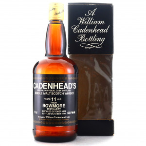 Bowmore 1979 Cadenhead S 11