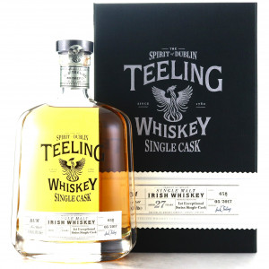 Teeling Whiskey 27 Single Rum Cask 1st Exceptional Swiss Cask