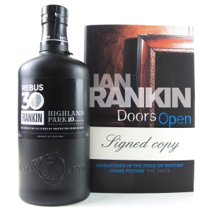 Highland Park 10 Year Old   Rebus 30 Including Signed Rebus Book