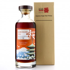 Karuizawa 1981 Single Cask #158 / Sakura Cask - Only 45 Bottles