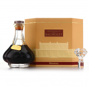 Hennessy Nostalgie de Bagnolet Cognac Crystal Decanter / Singapore Duty Free