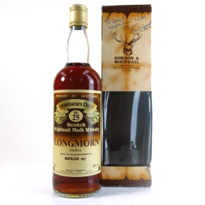 Longmorn 1957 Gordon and MacPhail 25 Year Old