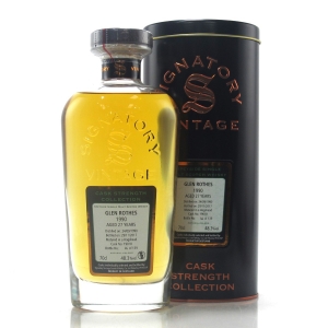 Glenrothes 1990 Signatory Vintage 27