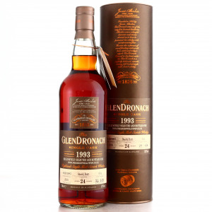Glendronach 1993 Single Sherry Cask 24 654 The Green Welly Stop