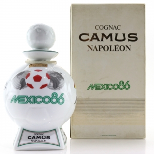 Camus Napoleon Cognac Decanter / Mexico World Cup 1986