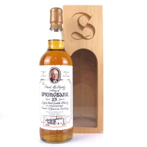 Springbank 25 Year Old Frank McHardy 40 Years in Distilling