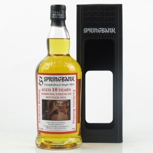 Springbank 10 Marrying Strength 2016 Release