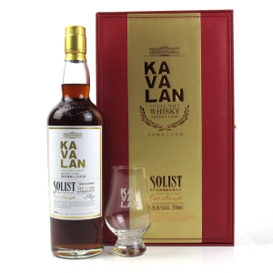 Kavalan Solist Sherry Cask Gift Set Including Glass