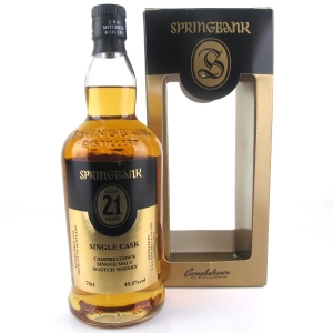 Springbank 21 Single Cask Olorosro Sherry