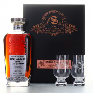 Highland Park 1991 Signatory Vintage 27 30th Anniversary