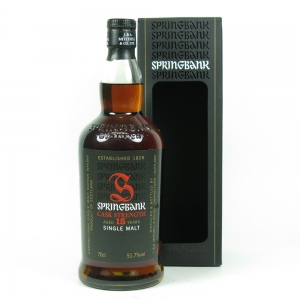 Springbank 15 Signed
