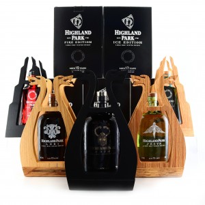 Highland Park Freya Loki Odin Fire Ice Edition 5 X 70cl