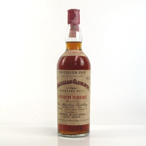 Macallan 1939 Gordon and MacPhail 33 Year Old / Pinerolo Import