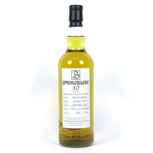 Springbank 1999 Open Day 2010 Bourbon Barrel Signed