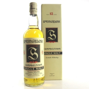 Springbank 12 Red Thistle Circa 1990s