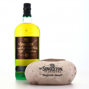 Singleton of Dufftown 18 Year Old   Includes Stone Plinth