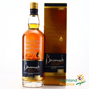 Benromach 15 Year Old   Signed by Keith Cruickshank Highland Hospice Charity Lot