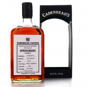Springbank 2011 Cadenhead S 8 Warehouse Tasting