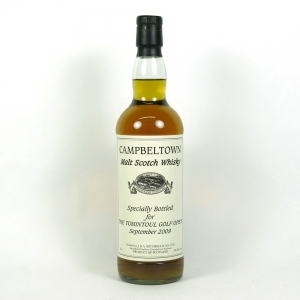 Springbank Special Bottling for The Tomintoul Golf Open 2009  Signed 