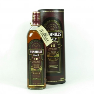 Bushmills 16 Year Old   Frank McHardy 65th Birthday  Signed 